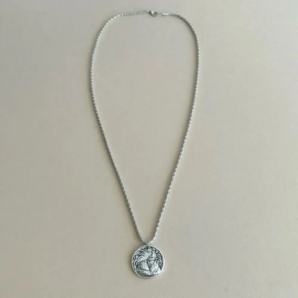 Boho Fox Necklace #1989